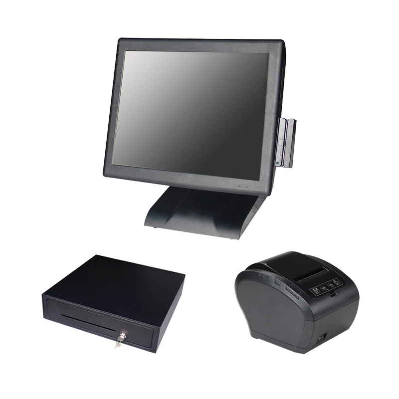 

Touch Terminal Pos Solutions /all in one touch panel computer with customer display printer for register, N/a
