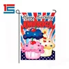 Happy Birthday BBQ Time Party Decoration Garden Flag Set
