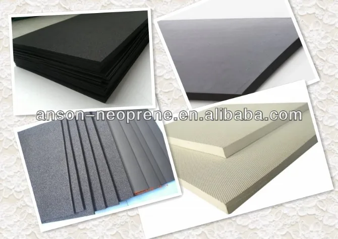 Anson brand neoprene pique fabric, neoprene laminated pique fabric sheet