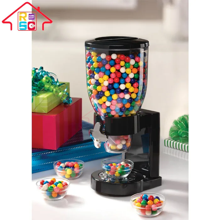 Nbrsc Plastic Single Cereal Dispenser Dry Food Candy Storage Container Buy Cereal Dispenser
