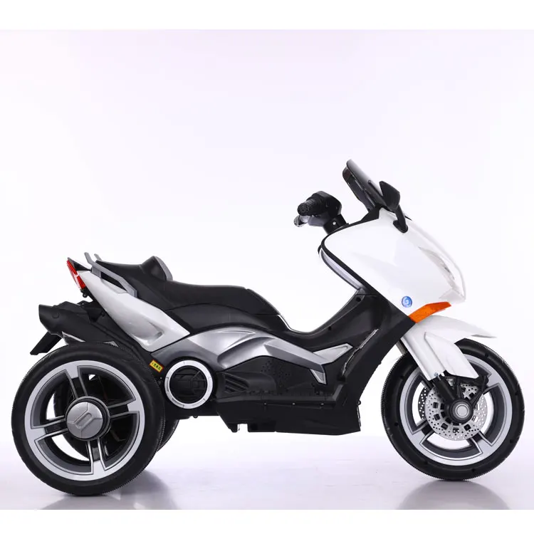 Three wheels kids electric motorcycle car for 6 years boy/fashion models motor for children car 12V/battery motorbike with spray