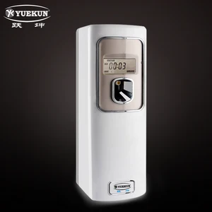 Image of Wall mounted mini digital room deodorizer machines lcd automatic spray perfume aerosol dispenser for air fragrance