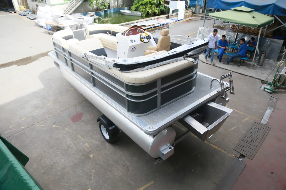 2023 New Kinlife Luxury Boat Catamaran Yacht With Beautiful Internal Decoration With Shower Room Toilet