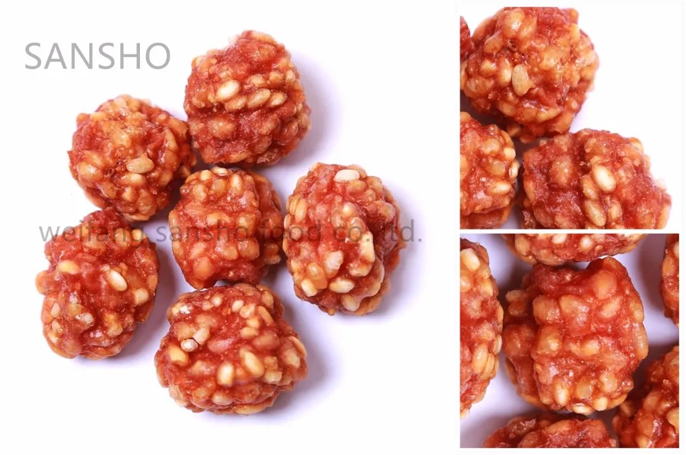 wholesale bulk meat ball with rice dog food