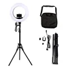 12INCH 3200-5500K Camera Photography Fill-In Studio flash led fountain ring Light with stand and remote