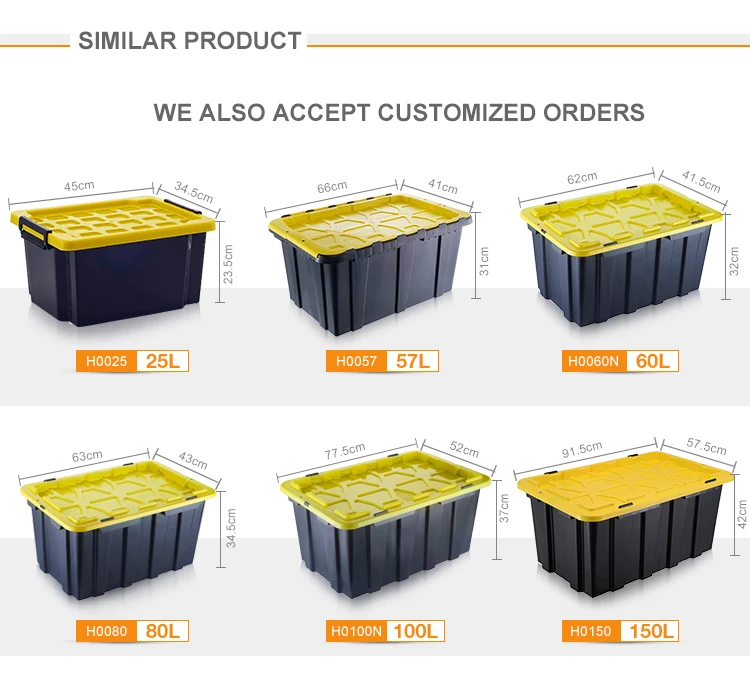 Stackable Heavy Duty Tucker Plastics Storage Bins Buy Portable Tote