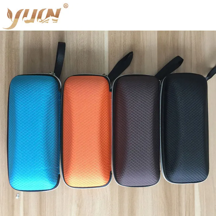 

Cheap zipper box hard plastic outside soft plush inside sunglasses case wholesale