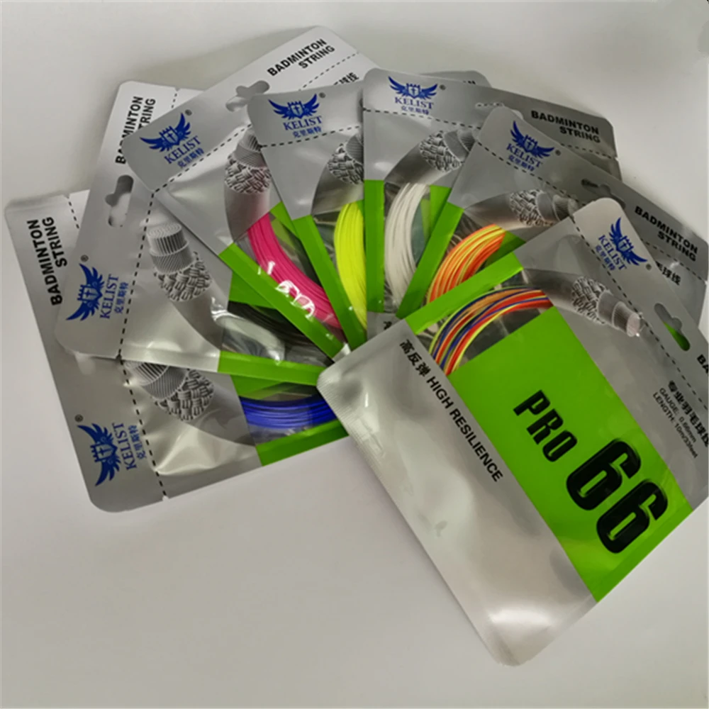 

Accept OEM high quality best price brand string badminton 0.66 mm quality same as the famous brand