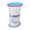 Shop Portable aluminum promotion trade show display table tension fabric oval counter