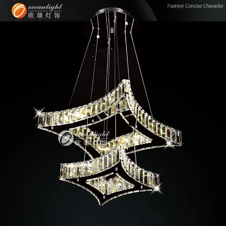 Factory Direct Sale! K9 Crystal Hanging Pendant Lamp