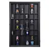 17x21 High Quality Custom Black Shot Glass Hinged Frame Home Decor 3D Shadow Box Display Case