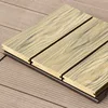 China new customized shipping fast easy assemble anticracking gardens wpc decking