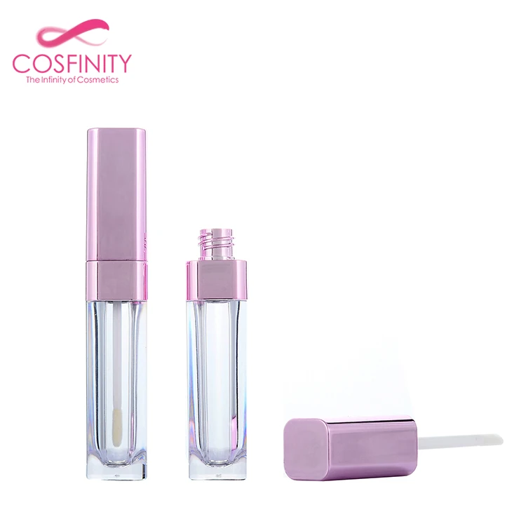 New style make your own logo plastic liquid lipstick packaging empty lip gloss package lipgloss containers with applicator