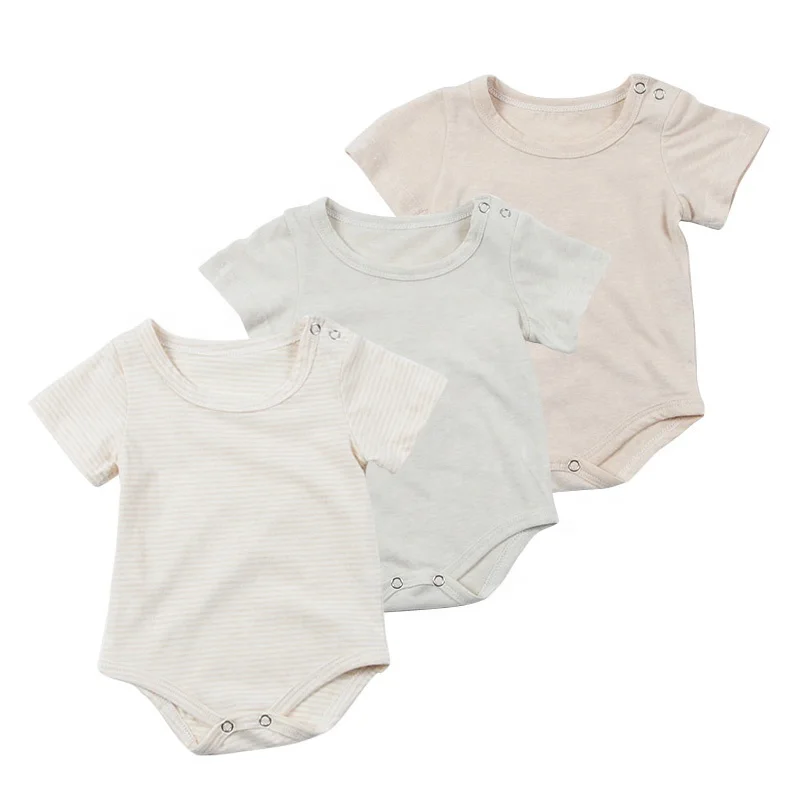 

Summer Infant Clothes Children Clothes Organic Cotton Baby Onesie