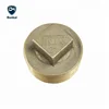 High Quality male thread plug brass fittings stop end cap