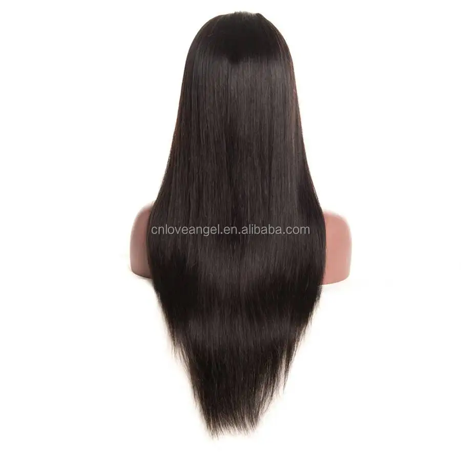 

Brazilian Silky Straight Human Hair Full Lace Wig Wholesale