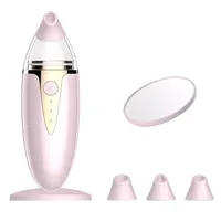 

QULU Best Electric Silicone Beauty Pore Vacuum Instruments Facial Blackhead Remover Suction Tool Kit