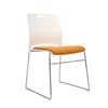 Simple design stronger training chairs fixed base with soft cushion from Foshan