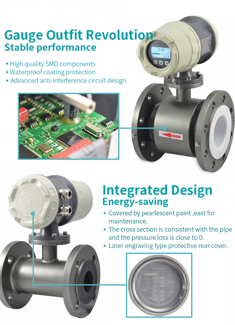 Asmik Intelligent Flowmeter Mass Water Sewage Treatment Low Price
