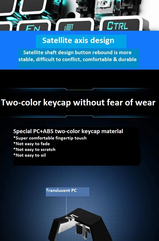 Aula Si2088 Multimedia Customizable Game Lighting Effects Pc