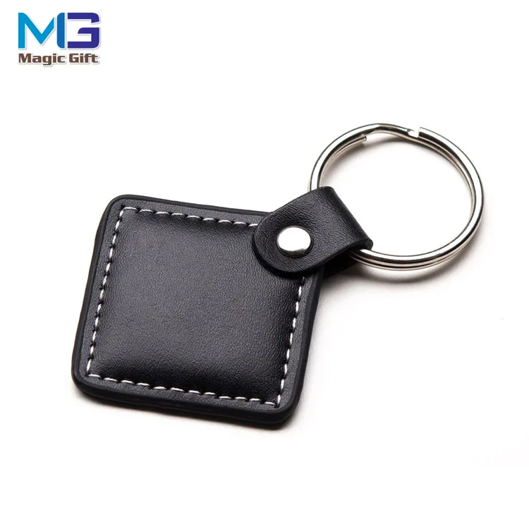 PU leather keychain