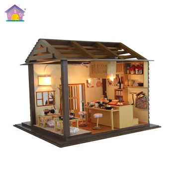 diy miniature wooden house