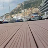 100% fire-proof waterproof engineered wood outdoor decking best garden deck wpc choice composite decking