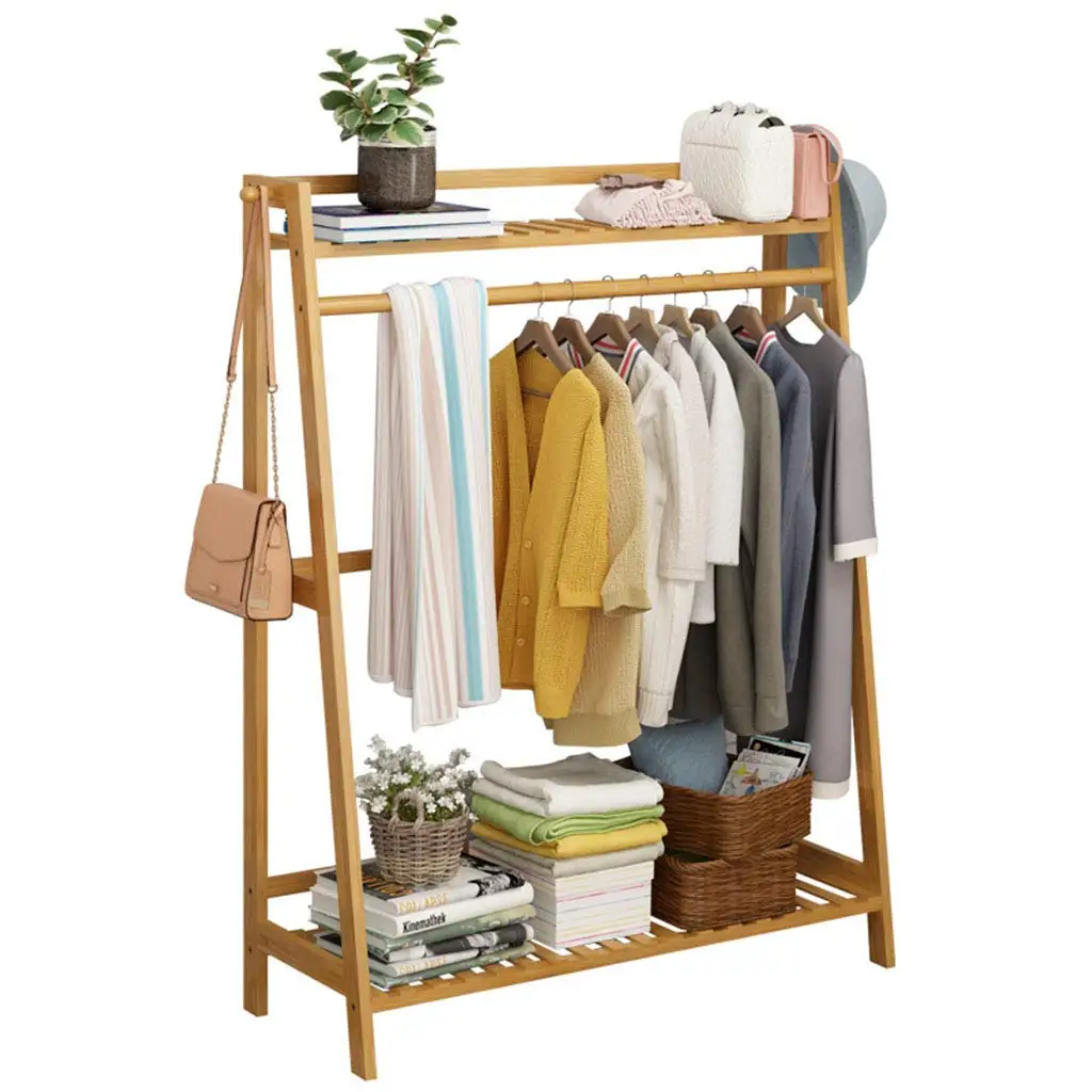 232 Вешалка напольная New simple Floor clothes Rack