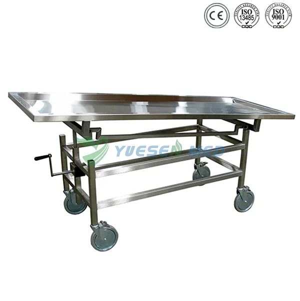 Funeral Supplies dead body stretcher mortuary trolley stretcher