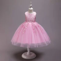 

Wholesale fashion pageant kids princess formal baby girl party dress