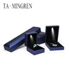 Factory Price Elegant Plastic LED Jewelry Pendent Gift Box For Ring Necklace Box