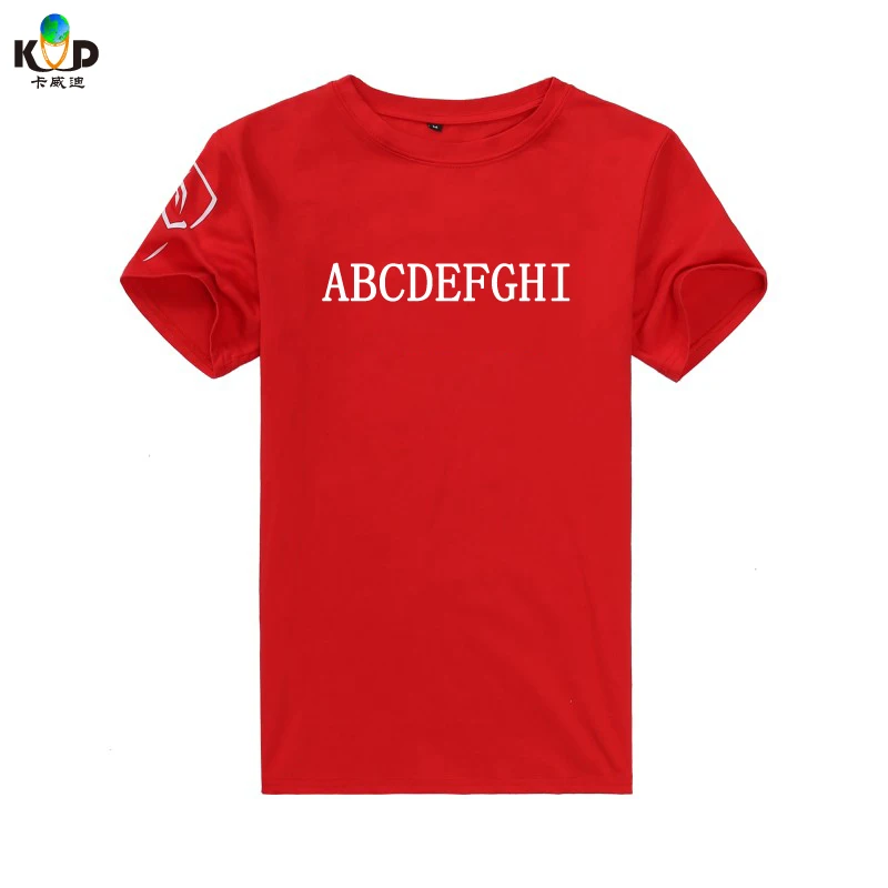 

95% cotton 5%spandex cheap custom red t shirt ,t-shirt logo,alphalete t shirt, Customized color