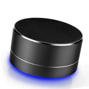 Aluminium A10 Portable Wireless Speaker LED Lights
