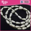 Hot sale accessories colorful long chain abs faux pearl strands