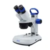 OPTO-EDU A22.1239-TB 1x2x3x Transmit & Reflect LED Light Source Binocular Stereo Microscope
