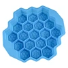hot sell 9 inch Dessert Pan Candy Baking Cake Moulds Honeycomb Cake Molds silicone Soap Making Molds