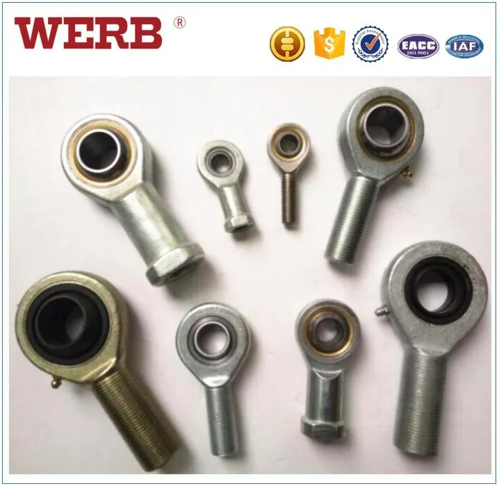 Self-lubricated plastic metric rod ends ball joint swivel bearings