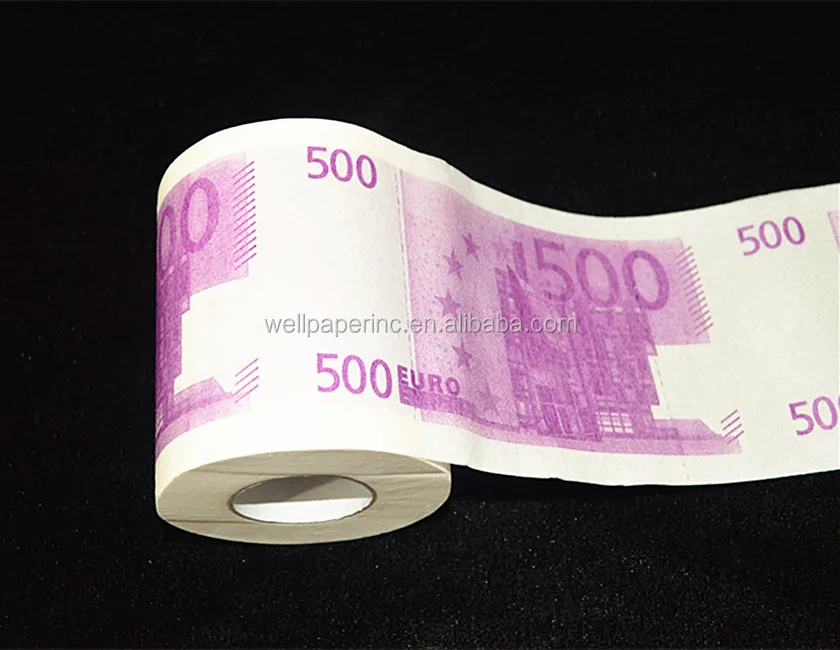 Neuheit 100 Usd Dollar Bill 500 Euro Lustige Geld Wahrung Toilettenpapier Papierrolle Buy Seidenpapier Rolle Lustige Drucken Papierrolle Product On Alibaba Com