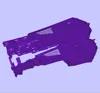 Custom vacuum casting plastic cover silicon moulding plastic shells OEM housing for mechanical equipments