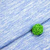 Cationic 100% polyester wholesale dye knit sports single jersey elastic knitted fabric
