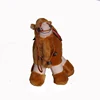 Wear bell brown camel plush toy