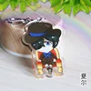 Cartoon acrylic double-sided Pendant Black Dean Charles Bastian cartoon key chain wholesale one proxy