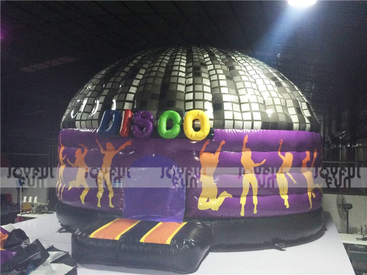 Hot cheap inflatable disco dome bouncer jumping bouncer castle JFBC-020-2.jpg