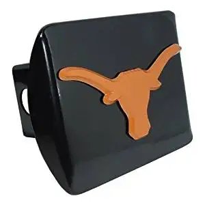 University of Texas Longhorns Bright Polished Chrome with Chrome /“Longhorn/” Emblem NCAA College Sports Trailer Hitch Cover Fits 2 Inch Auto Car Truck Receiver