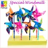 Promotion gift fantastic waterproof PP paper windmill toy