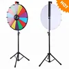 24'' Floor Standing Spinning Prize Wheel,Spin to Win,Wheel of Fortune