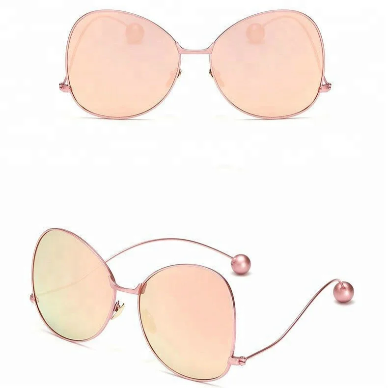 

Women Metal Sunglasses 2020 Fashion Good Quality Mirror Butterfly Shape Super Star Glasses, Custom colors