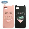 Luxury Universal Design Your Own Silicone Lucky Cat Bumper Mobile Phone Case for Samsung Galaxy J3 2017 J330