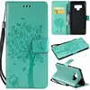 For Samsung Galaxy Note10 Pro Case Luxury Premium PU Flip Wallet Tree Card Slot Leather Rope Strip Mobile Case for S10 Plus S10E