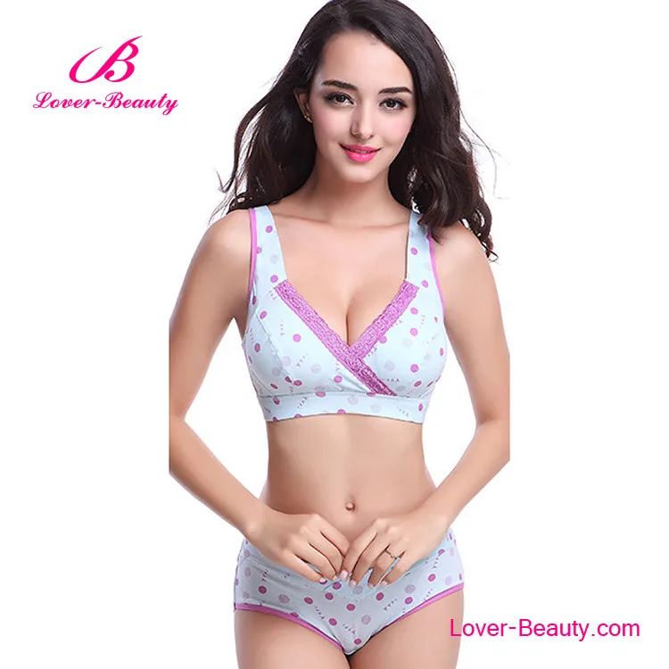 

Padded Nursing Sexy Panty Bralette Lingerie Underwear, N/a